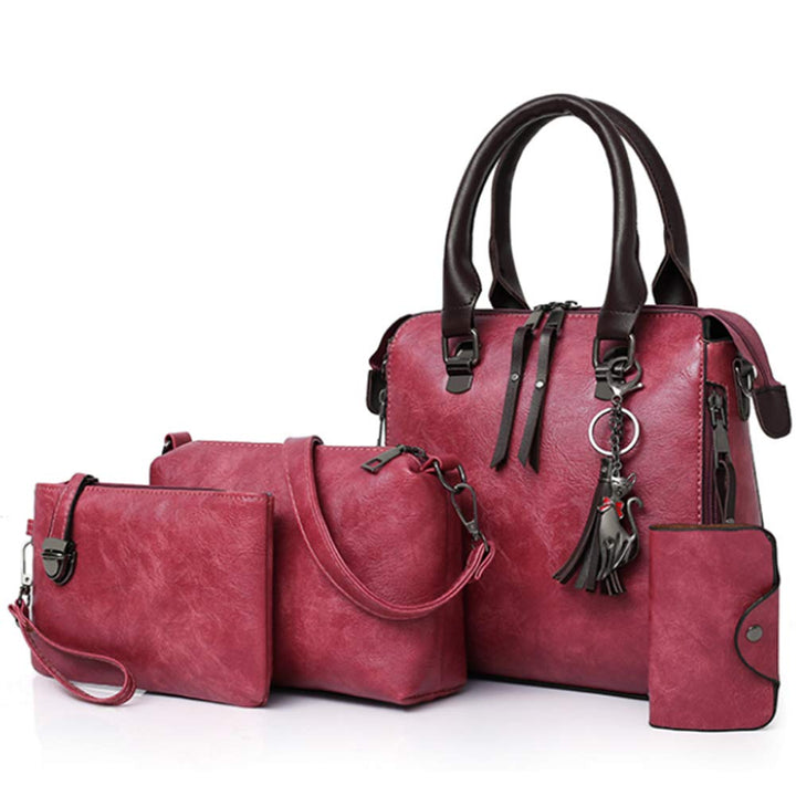 Barbara's Bags - Essential 4-Piece Leather Bag Set