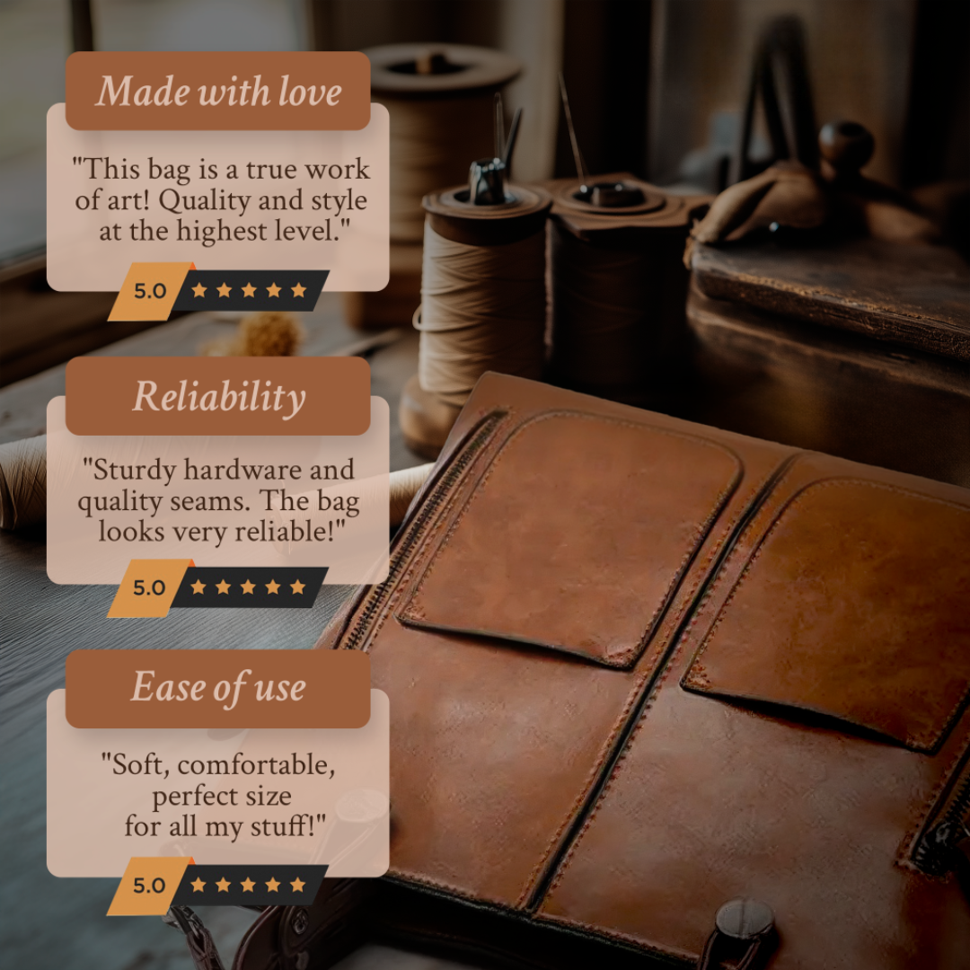 Barbara's Bags - Timeless Elegance Leather Shoulder Bag