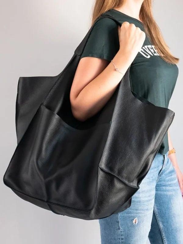 Barbara's Bags - Timeless Allure Leather Tote Bag