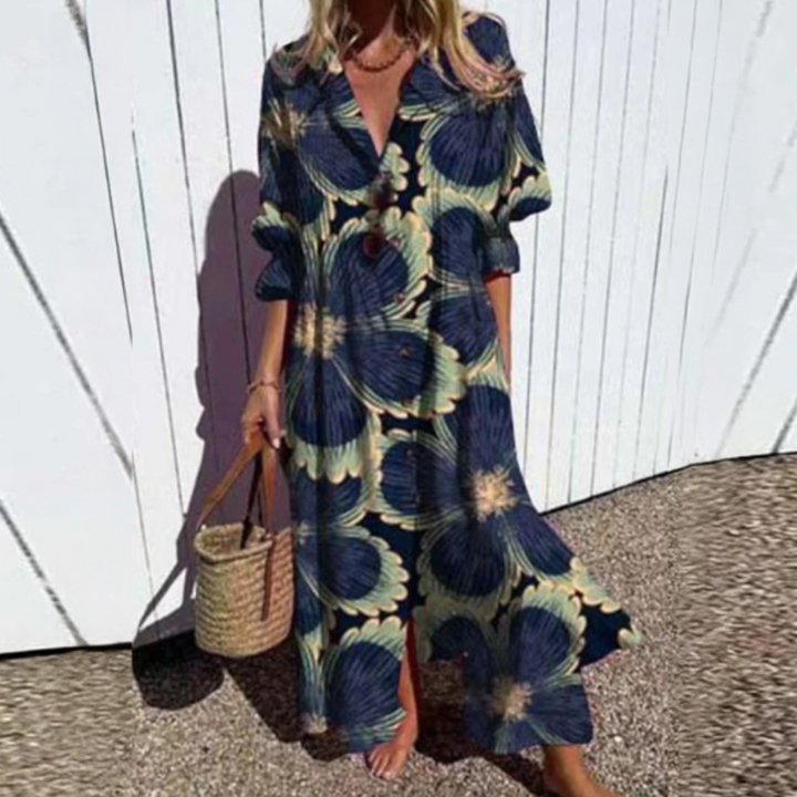 Vestido Longo Lily| Bloom Boldly