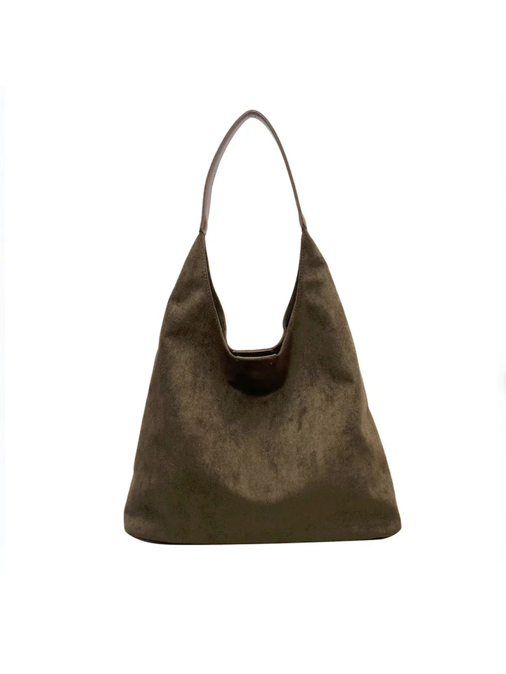 Barbara's Bags - Vintage Luxury Suede Leather Handbag