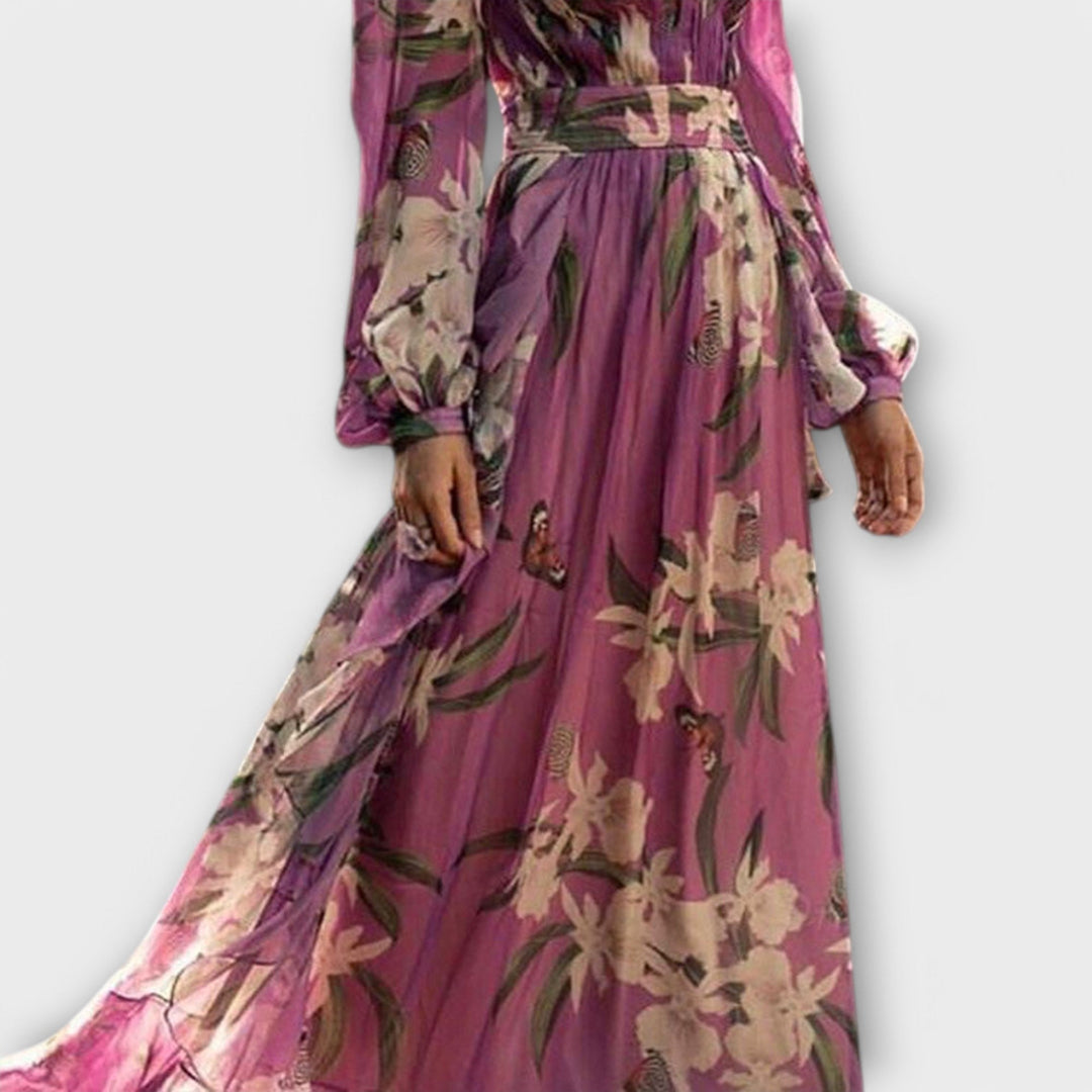 Claudia - Elegancka sukienka maxi wysokiej jakości