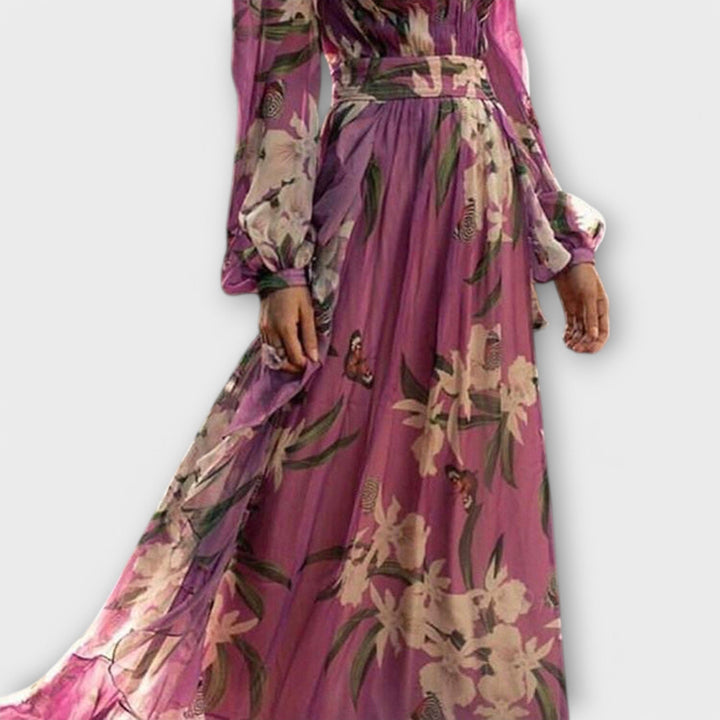 Claudia - Elegancka sukienka maxi wysokiej jakości