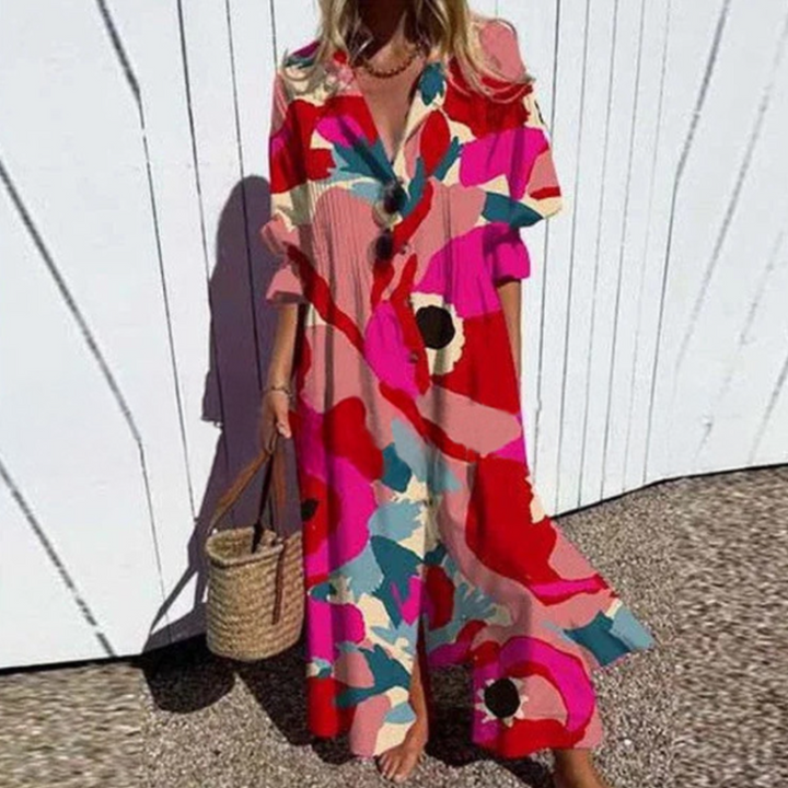 Vestido Longo Lily| Bloom Boldly