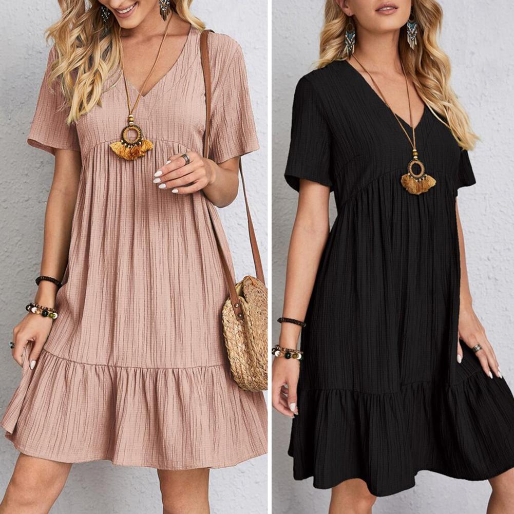 Serena – Elegancka sukienka zakrywająca brzuch 