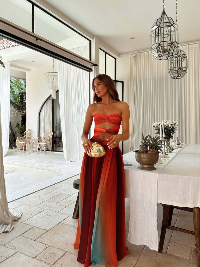 Sukienka maxi Sunset Glow