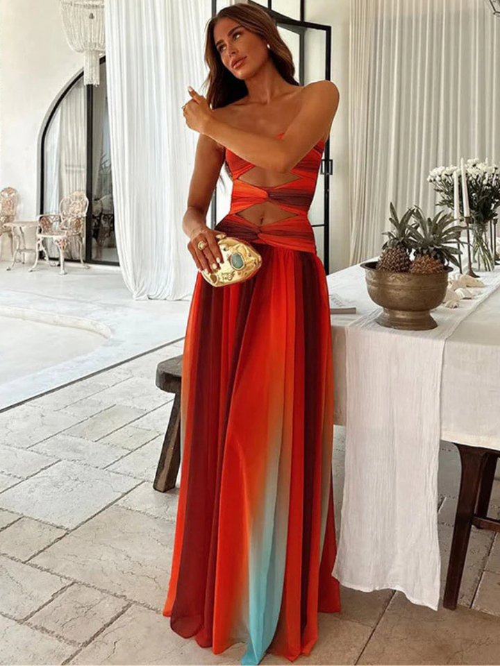 Sukienka maxi Sunset Glow