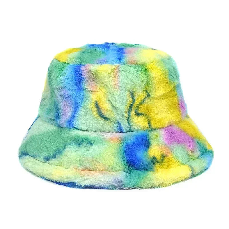 Winter Fur Bucket Hat