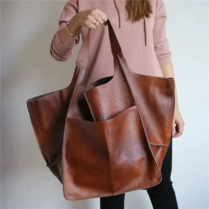 Barbara's Bags - Timeless Allure Leather Tote Bag