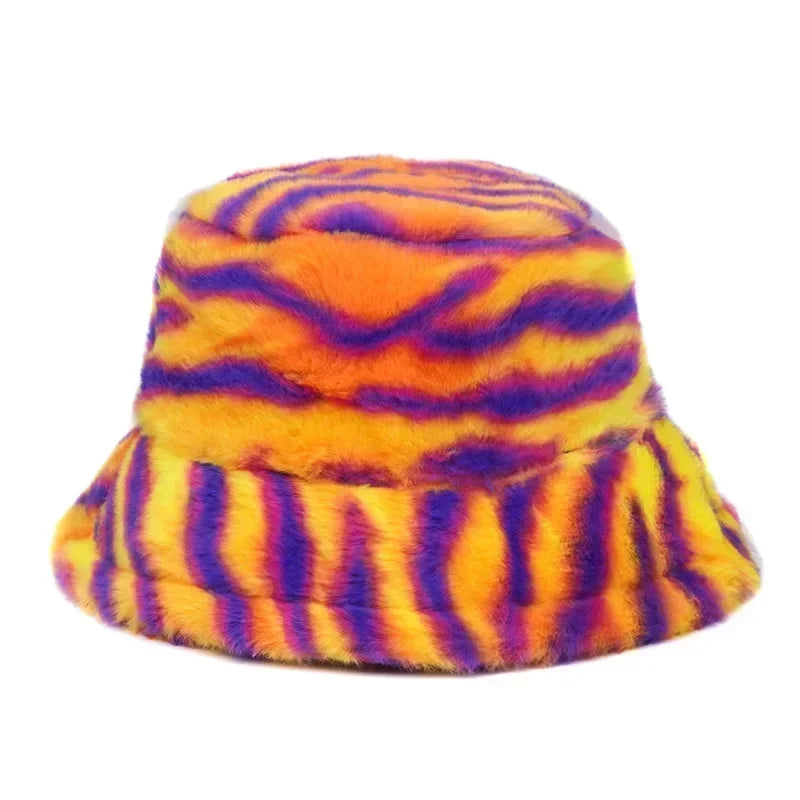 Winter Fur Bucket Hat
