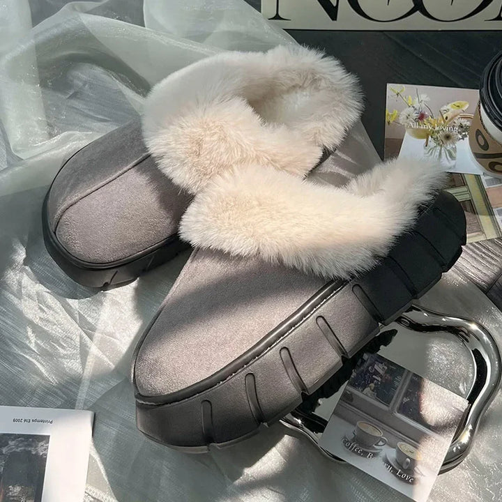 Fluffy Indoor Comfort Slippers