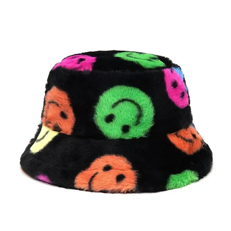 Winter Fur Bucket Hat