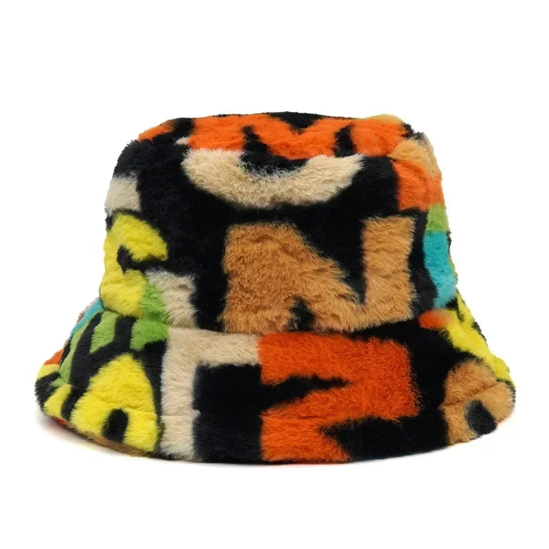 Winter Fur Bucket Hat