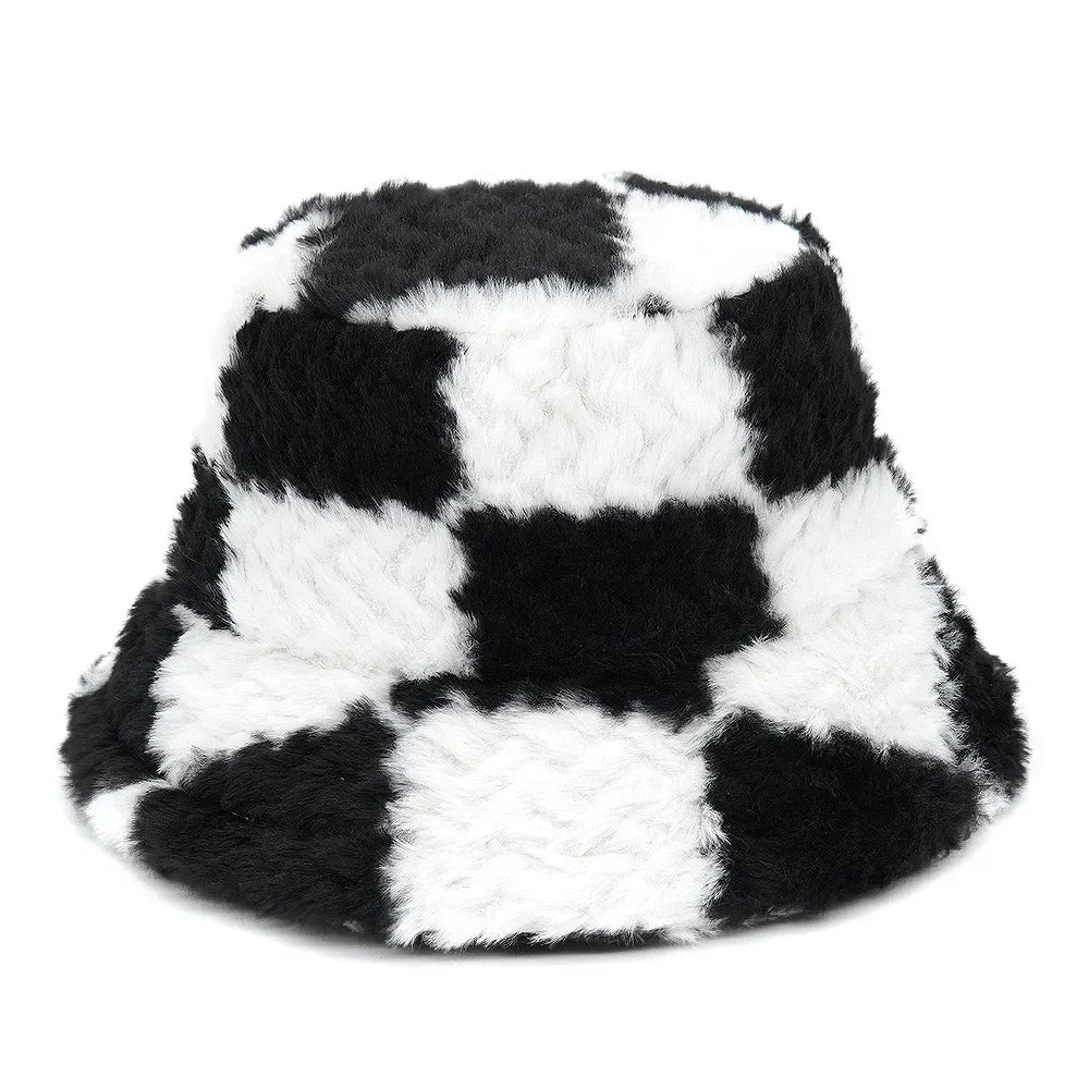 Winter Fur Bucket Hat