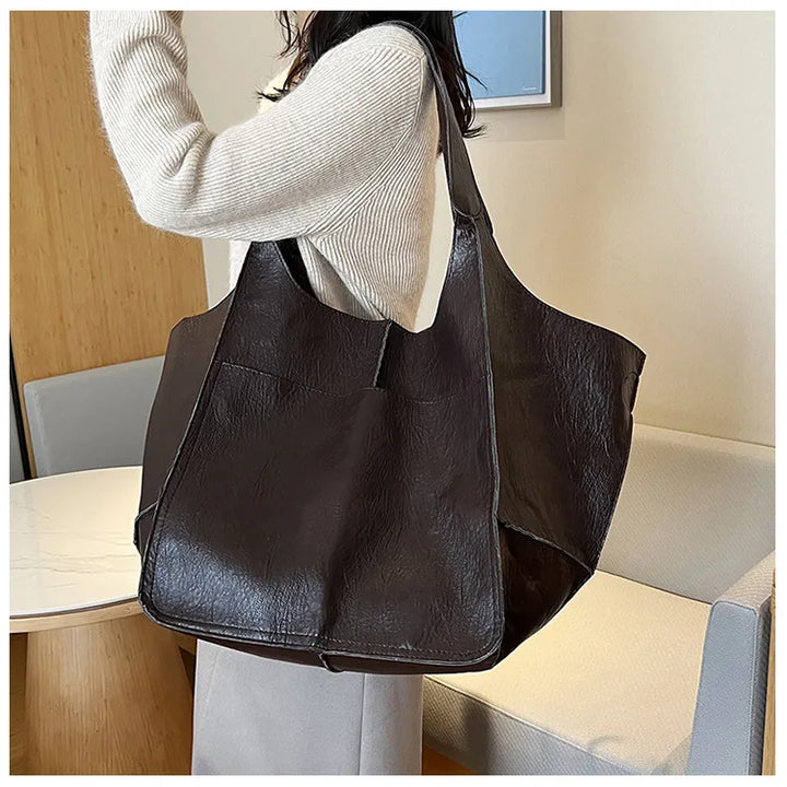 Barbara's Bags - Timeless Allure Leather Tote Bag