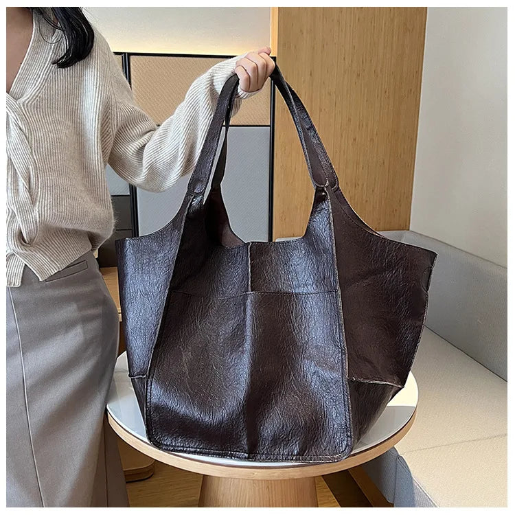 Barbara's Bags - Timeless Allure Leather Tote Bag
