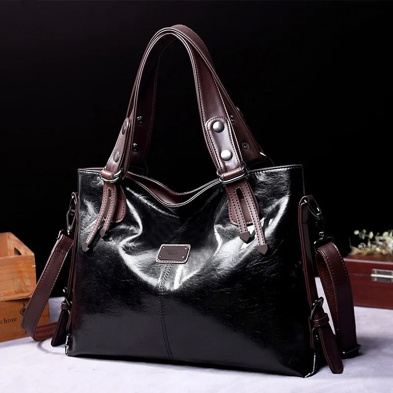 Barbara's Bags - Infinite Elegance Leather Handbag
