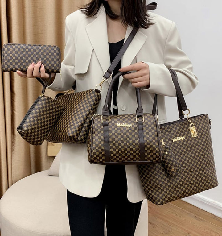 Barbara's Bags - Prestige 6-Piece Leather Bag Set