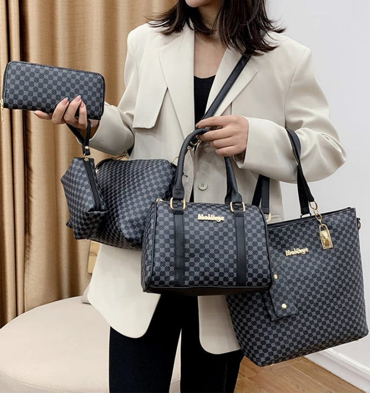 Barbara's Bags - Prestige 6-Piece Leather Bag Set