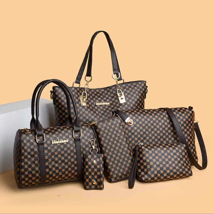 Barbara's Bags - Prestige 6-Piece Leather Bag Set