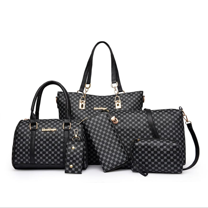 Barbara's Bags - Prestige 6-Piece Leather Bag Set