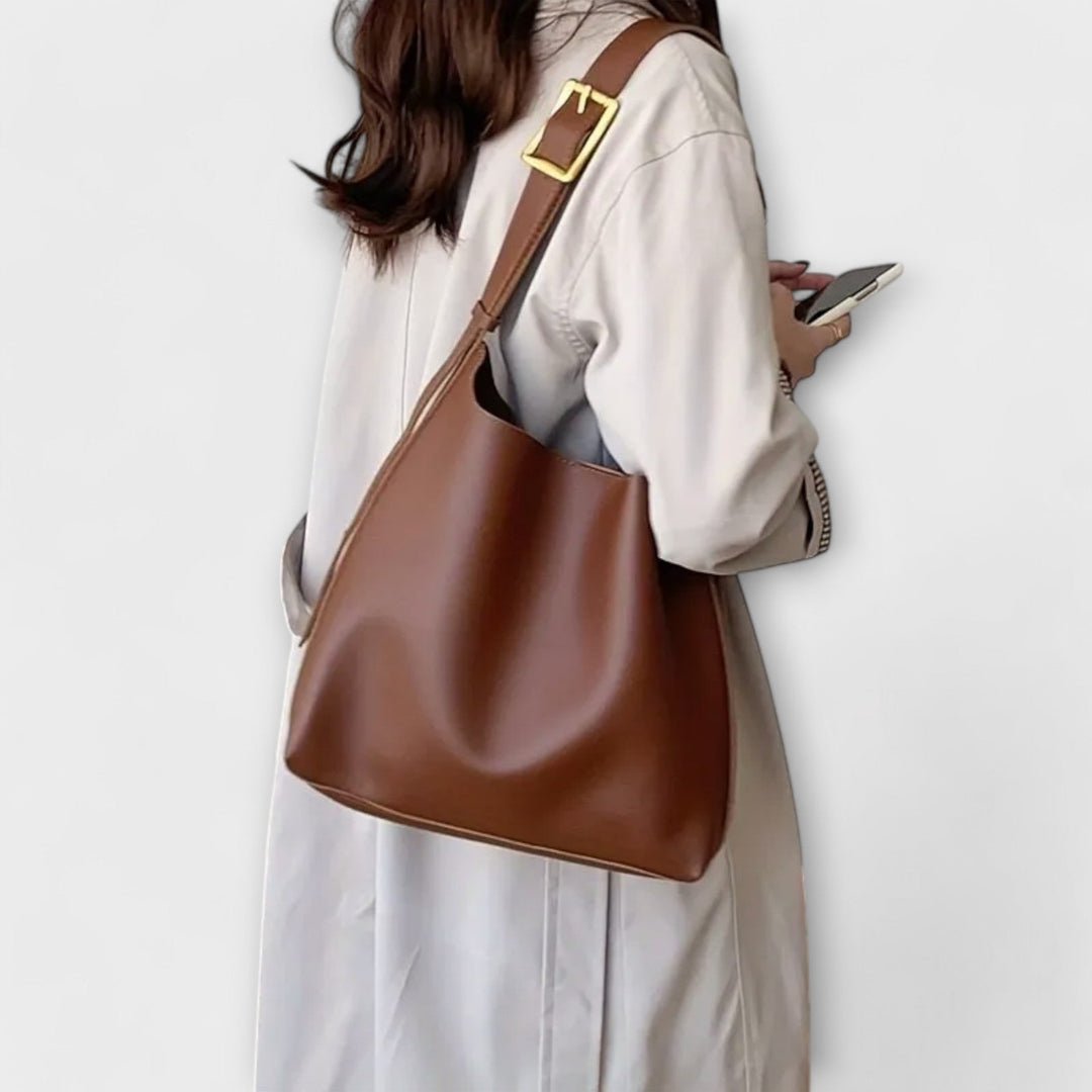 Barbara's Bags - Elegant Leather Shoulder Bag