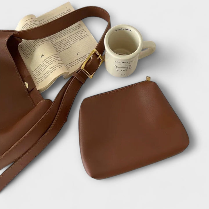 Barbara's Bags - Elegant Leather Shoulder Bag