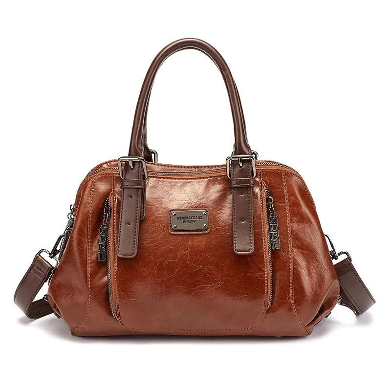 Barbara's Bags - Luxe Statement Leather Handbag