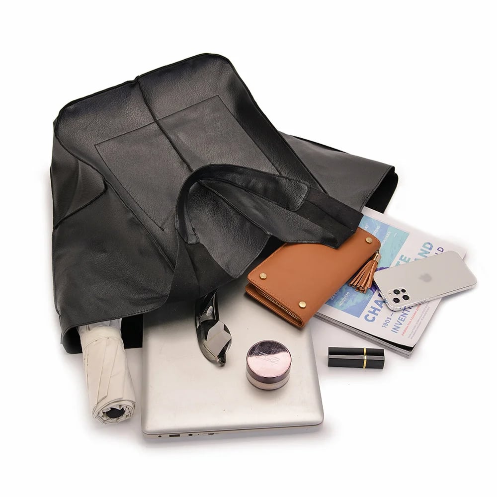 Barbara's Bags - Timeless Allure Leather Tote Bag