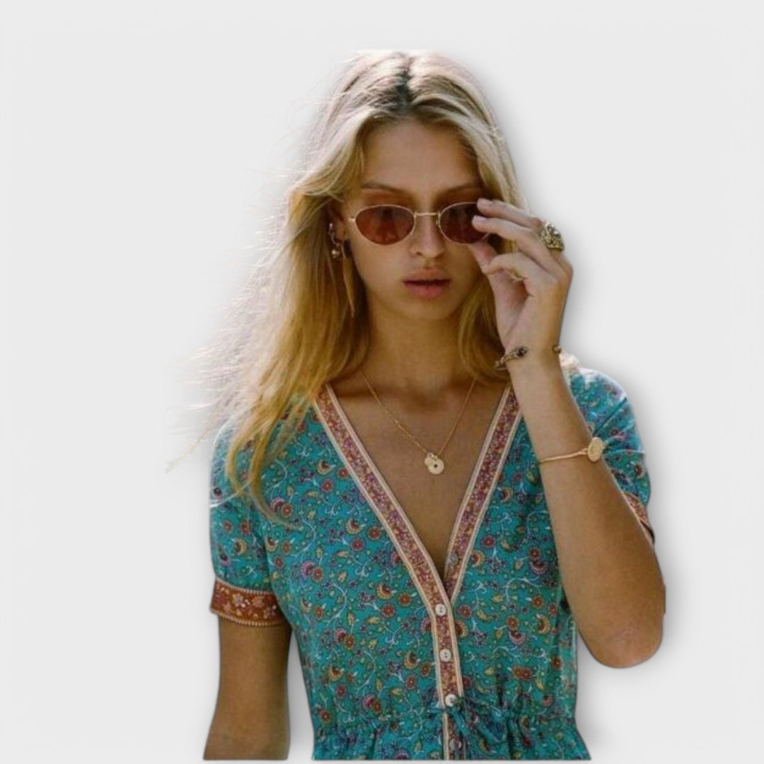 Alexandra - sukienka midi boho