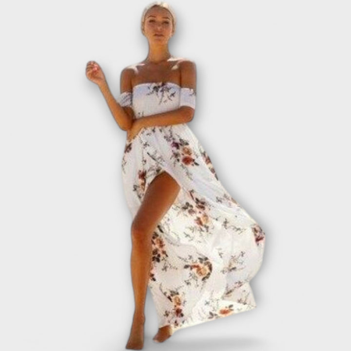Francisca - sukienka midi w stylu boho