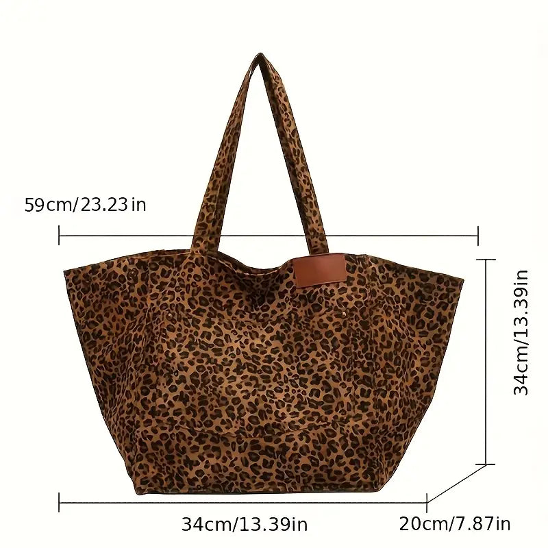 Barbara's Bags - Elegant Leopard Shoulder Bag