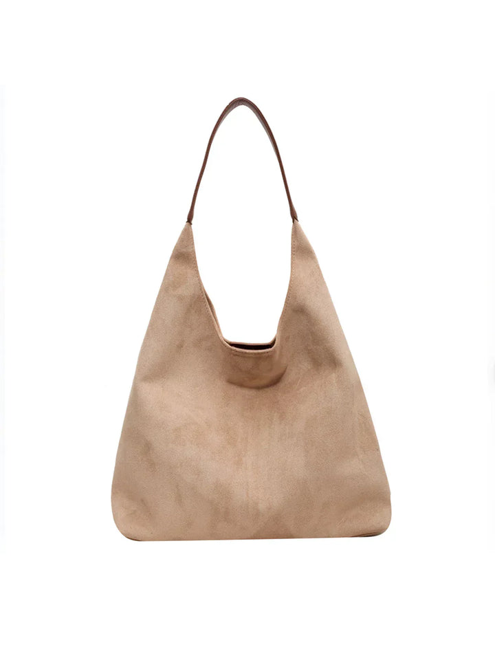 Barbara's Bags - Vintage Luxury Suede Leather Handbag