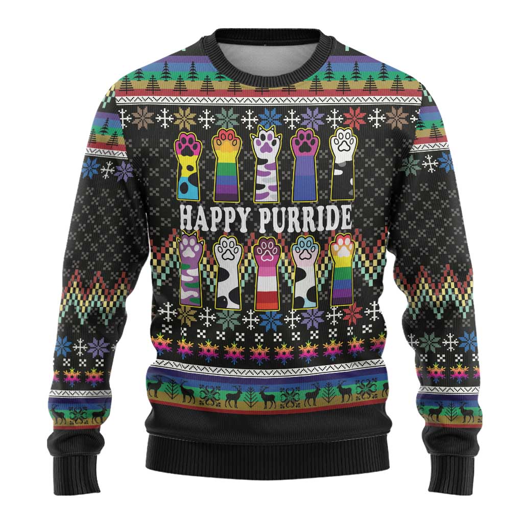 Gato Orgulhoso LGBT Natal Feio