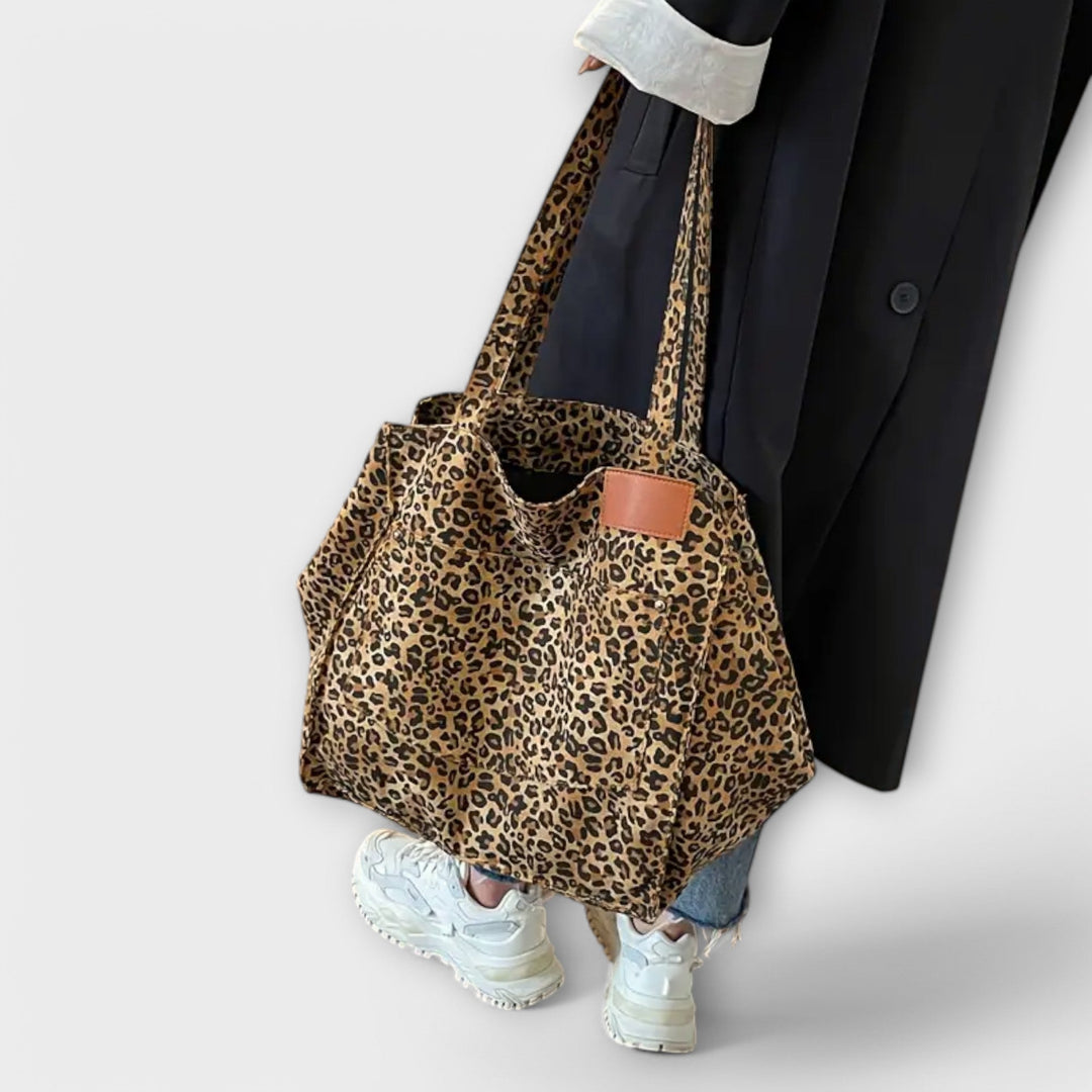 Barbara's Bags - Elegant Leopard Shoulder Bag