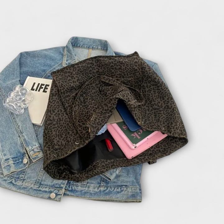 Barbara's Bags - Elegant Leopard Shoulder Bag