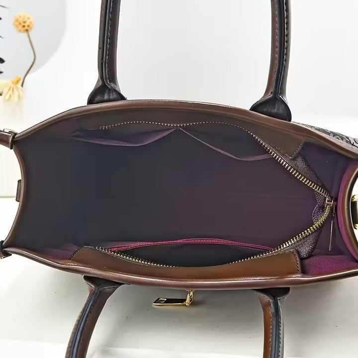 Barbara's Bags - Timeless Vintage 3-Piece Leather Bag Set