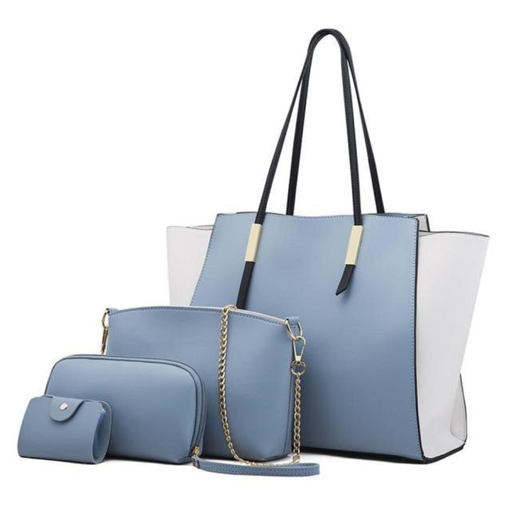Barbara's Bags - Chic Leather 4-Piece Bag Set
