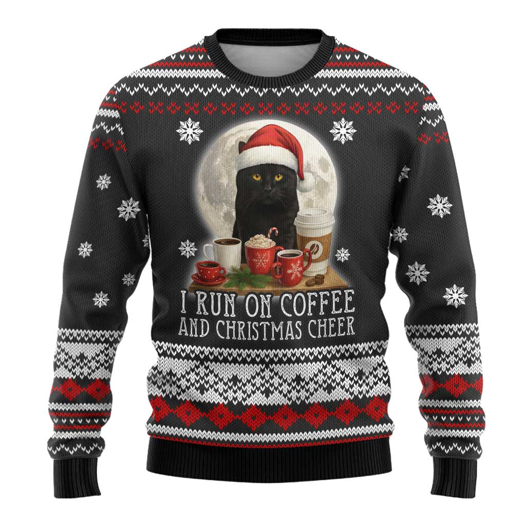 Gato Preto Corre à Base de Café