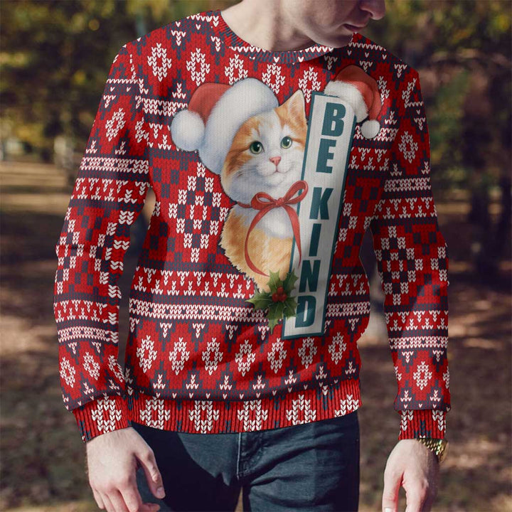 Gato Seja Gentil Natal Feio