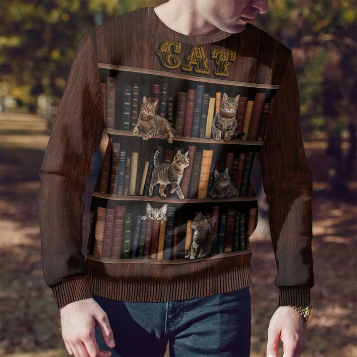 Estante de Gatos Natal Feio Natal