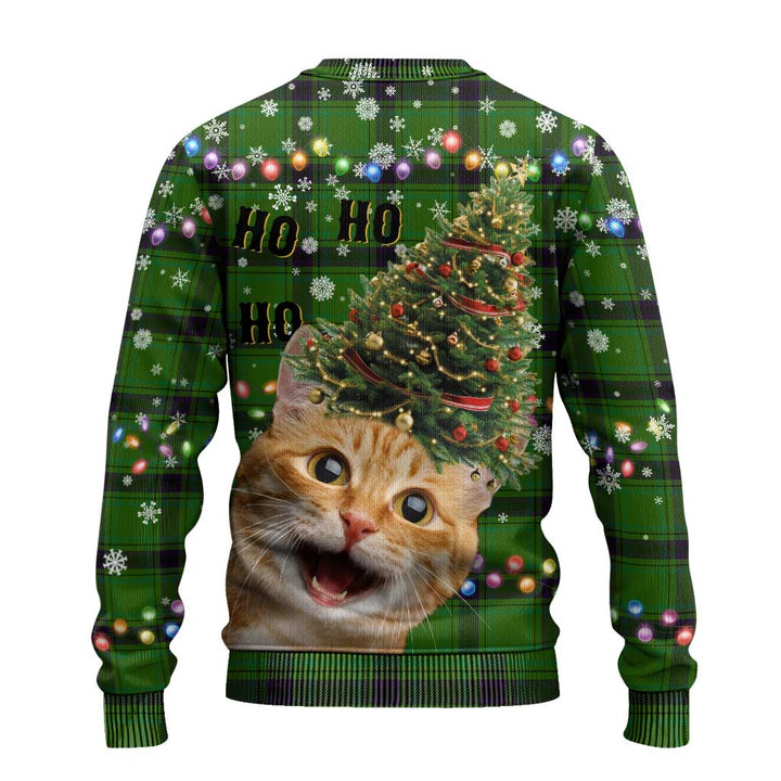 Cat Christmas Tree Ugly Christmas