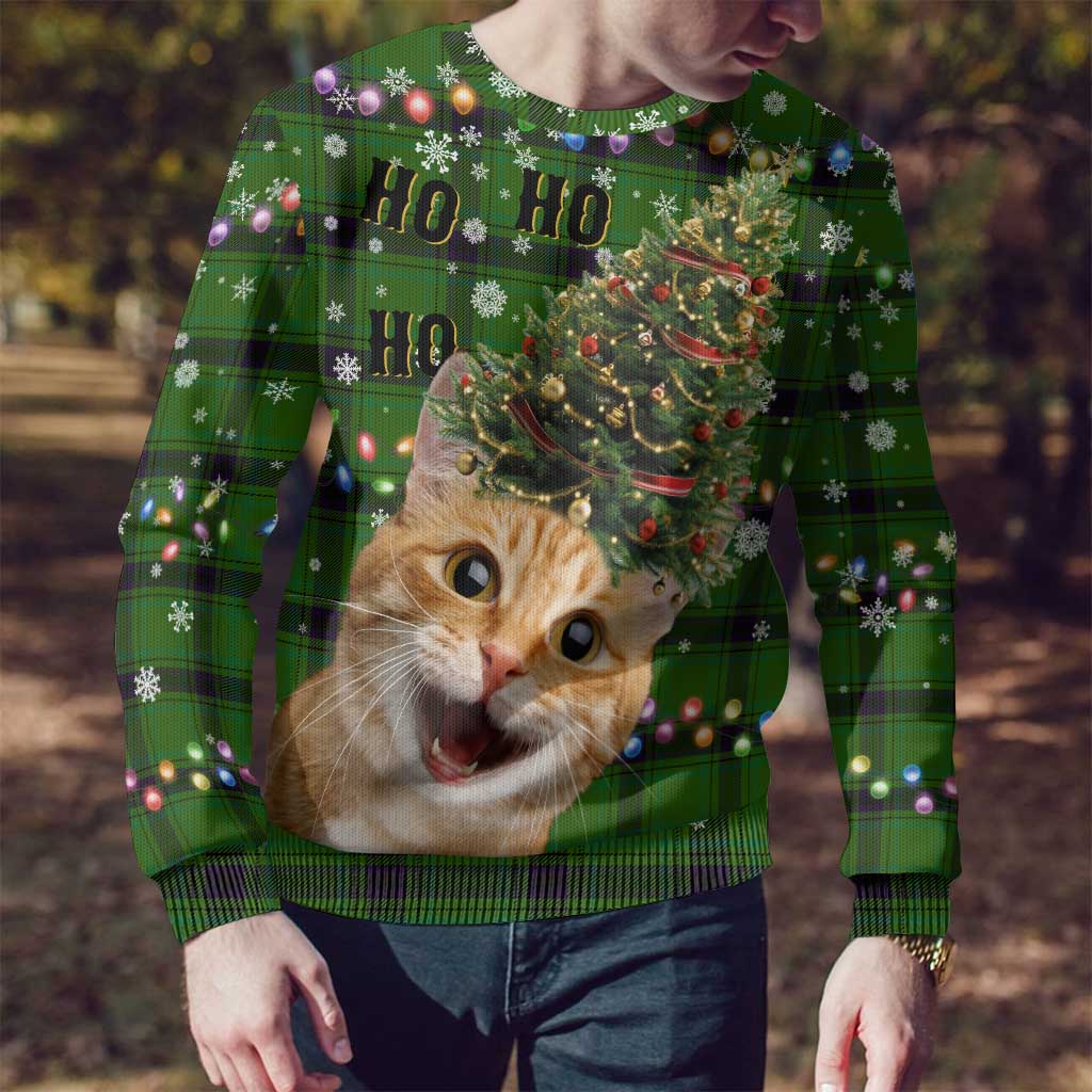 Cat Christmas Tree Ugly Christmas