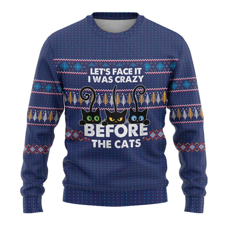 Crazy Cat Lover Ugly Christmas
