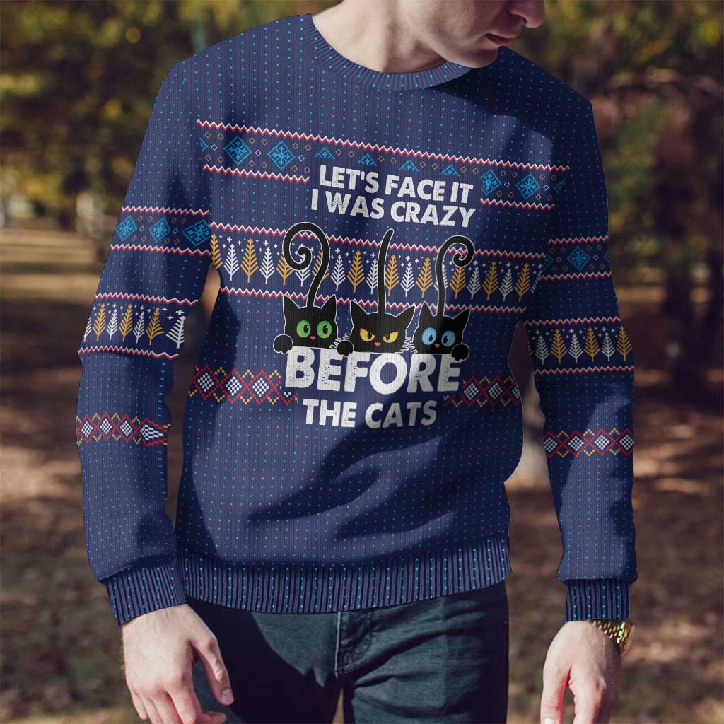 Crazy Cat Lover Ugly Christmas