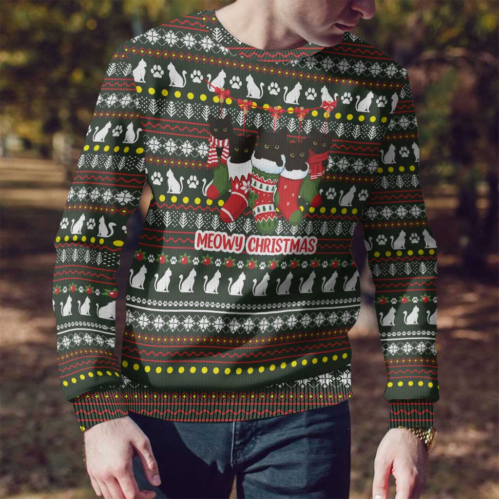 Black Cats in Stockings Ugly