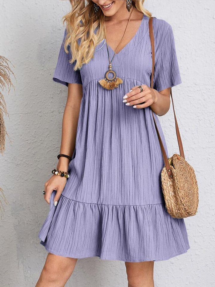 Serena – Elegancka sukienka zakrywająca brzuch 