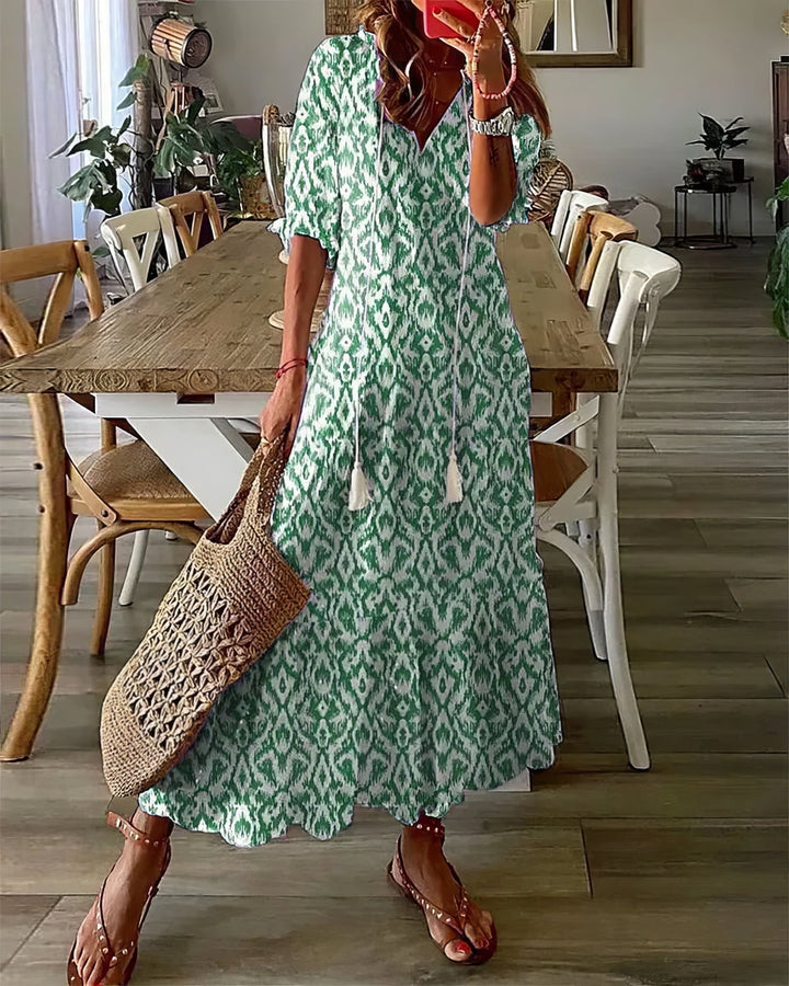 Tonee – sukienka boho z zakryciem brzucha 