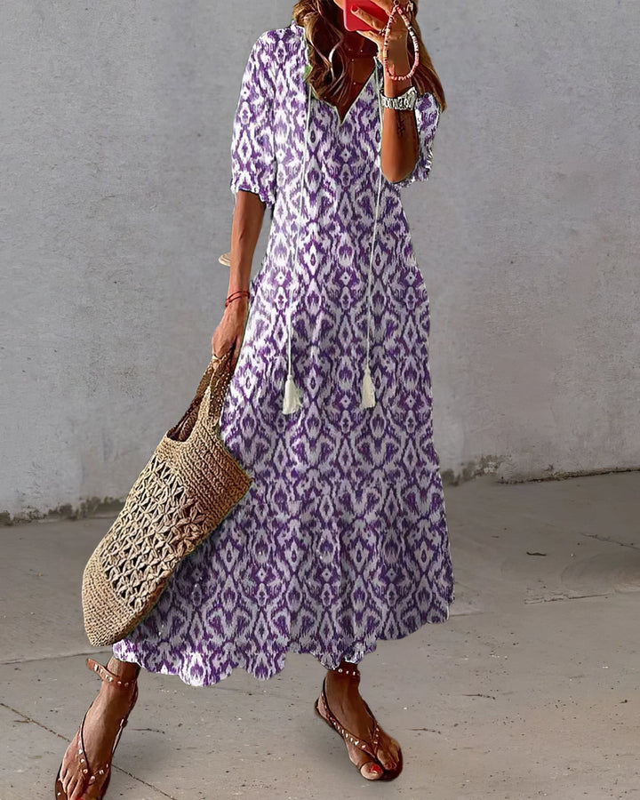 Tonee – sukienka boho z zakryciem brzucha 
